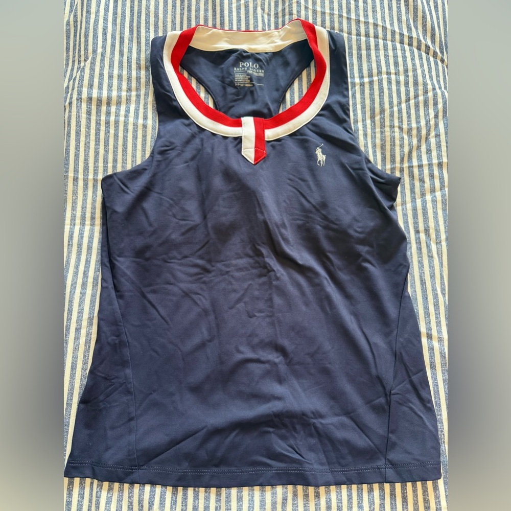 Polo by Ralph Lauren Navy Performance Tank - US Open